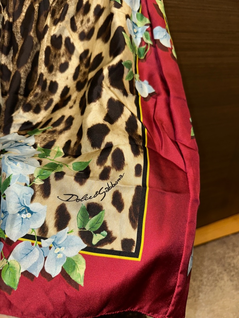 Dolce & Gabbana Leopard Print Silk Skirt limited edition St. Barth size 40 - Picture 3 of 6